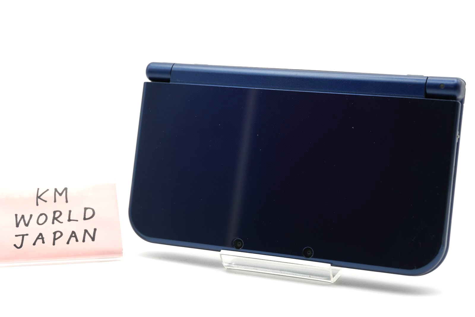 [TOP IPS] NEW Nintendo 3DS LL XL Metallic Blue Region Free Console English #002