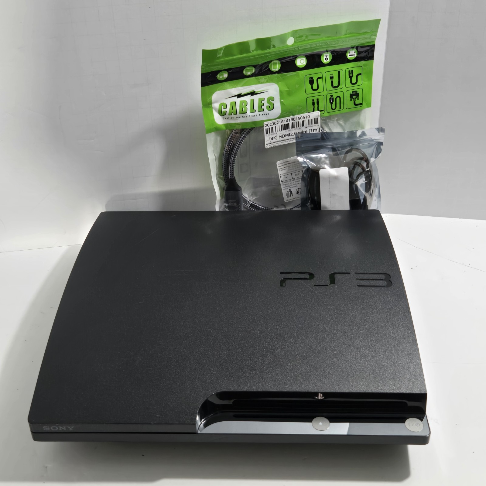 Sony PlayStation 3 PS3 160GB CECH-2501A Slim Console Only -Re-Paste & Serviced