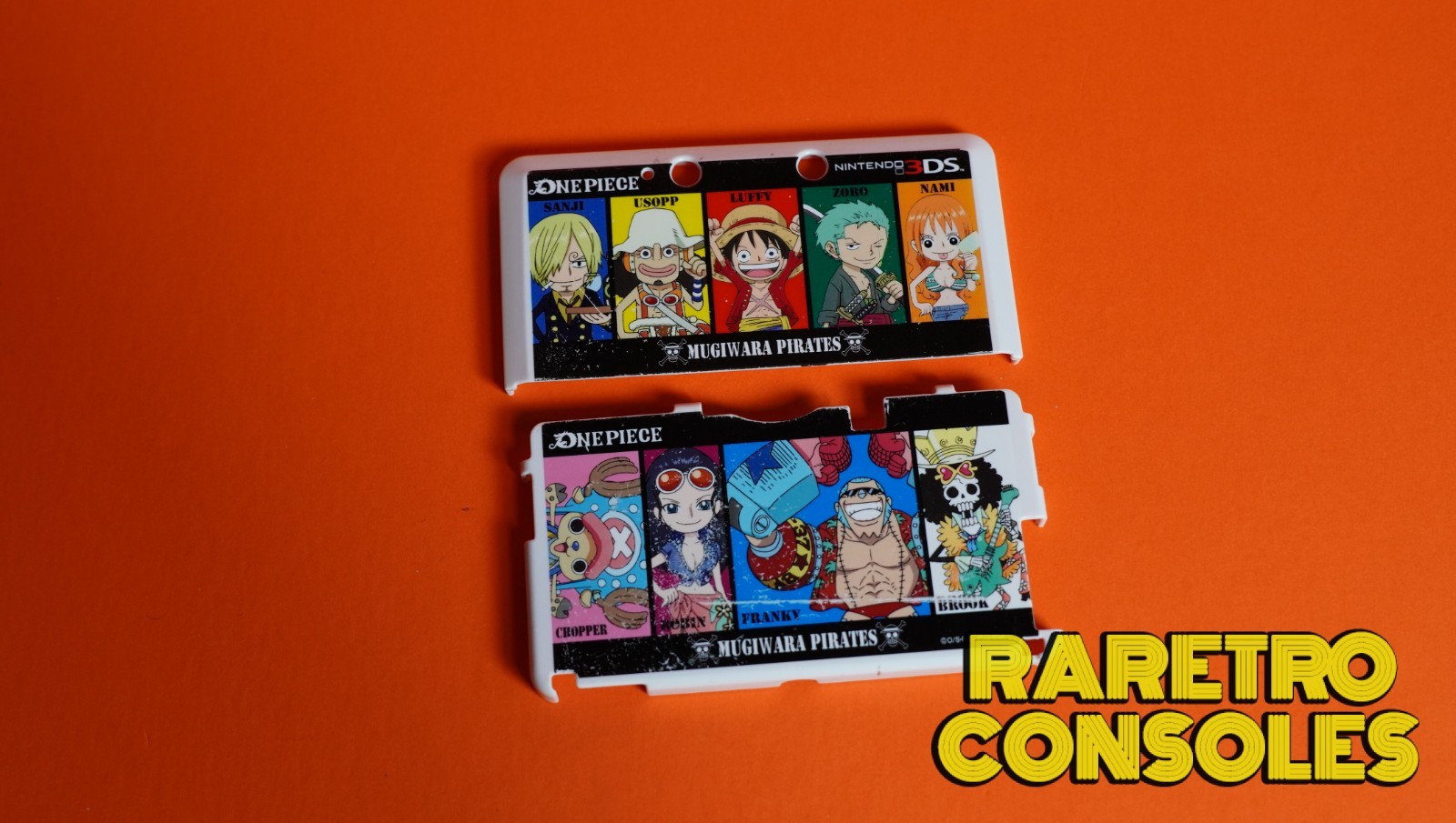 Official Nintendo 3DS One Piece Plastic Shell Cover – Mugiwara Pirates US Ship