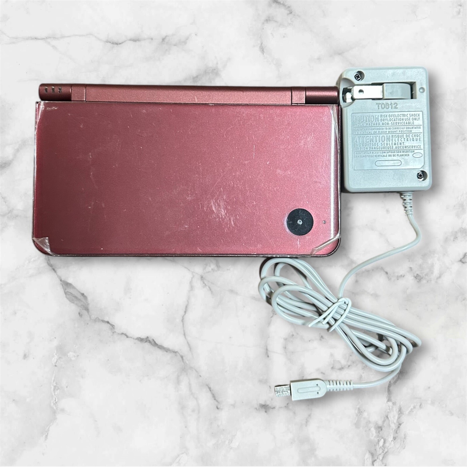Nintendo DSi XL Burgundy Maroon Red Handheld System