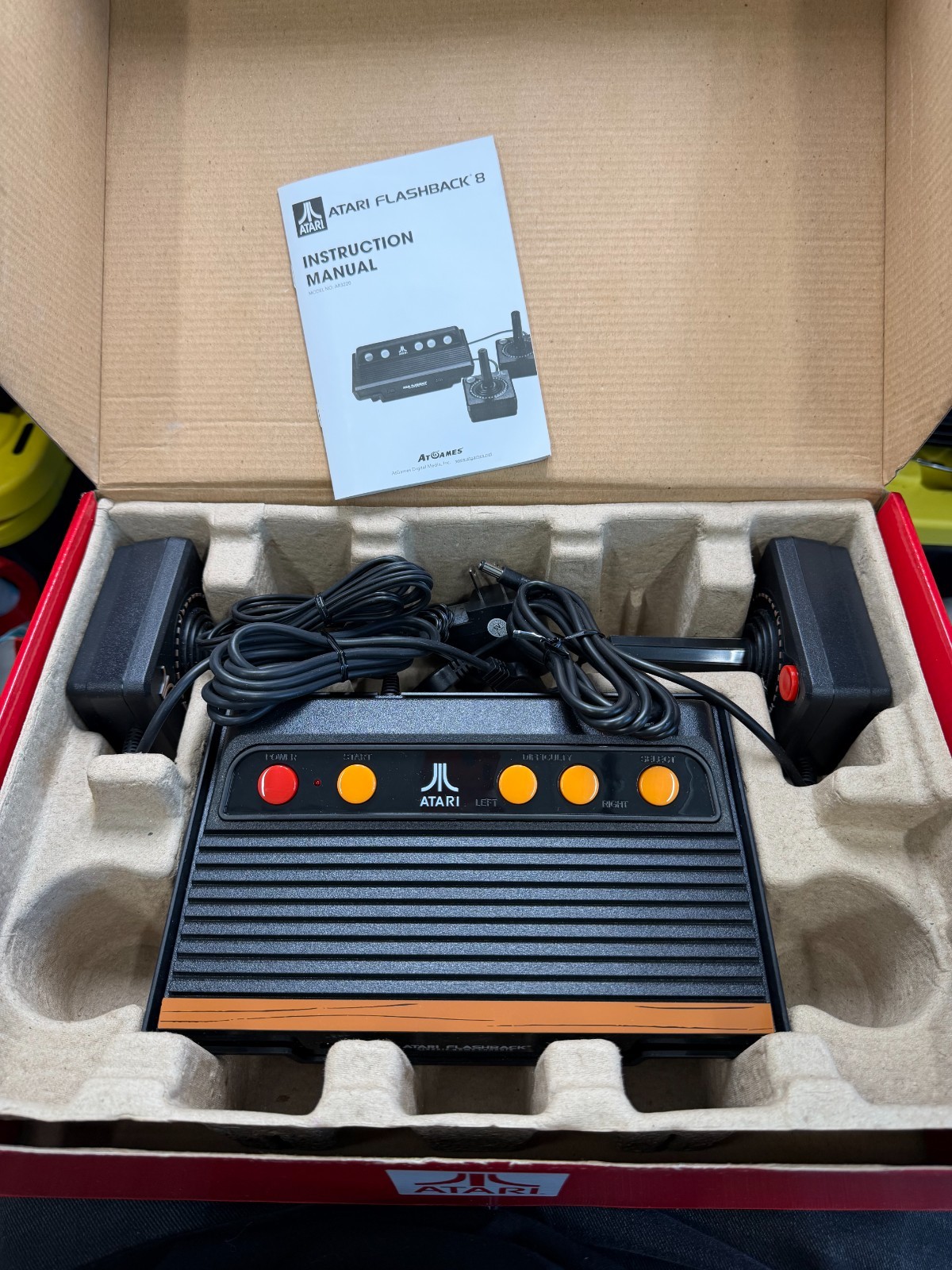 Atari Flashback 8 Black Console 105 Built In Games 40th Anniversary Ed Working