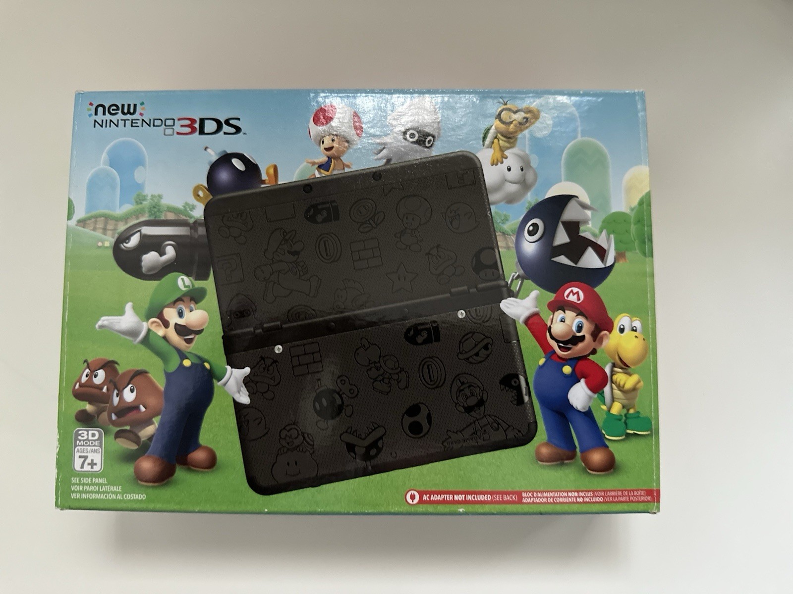 New Nintendo 3DS Super Mario Black Edition Black Friday Limited Release