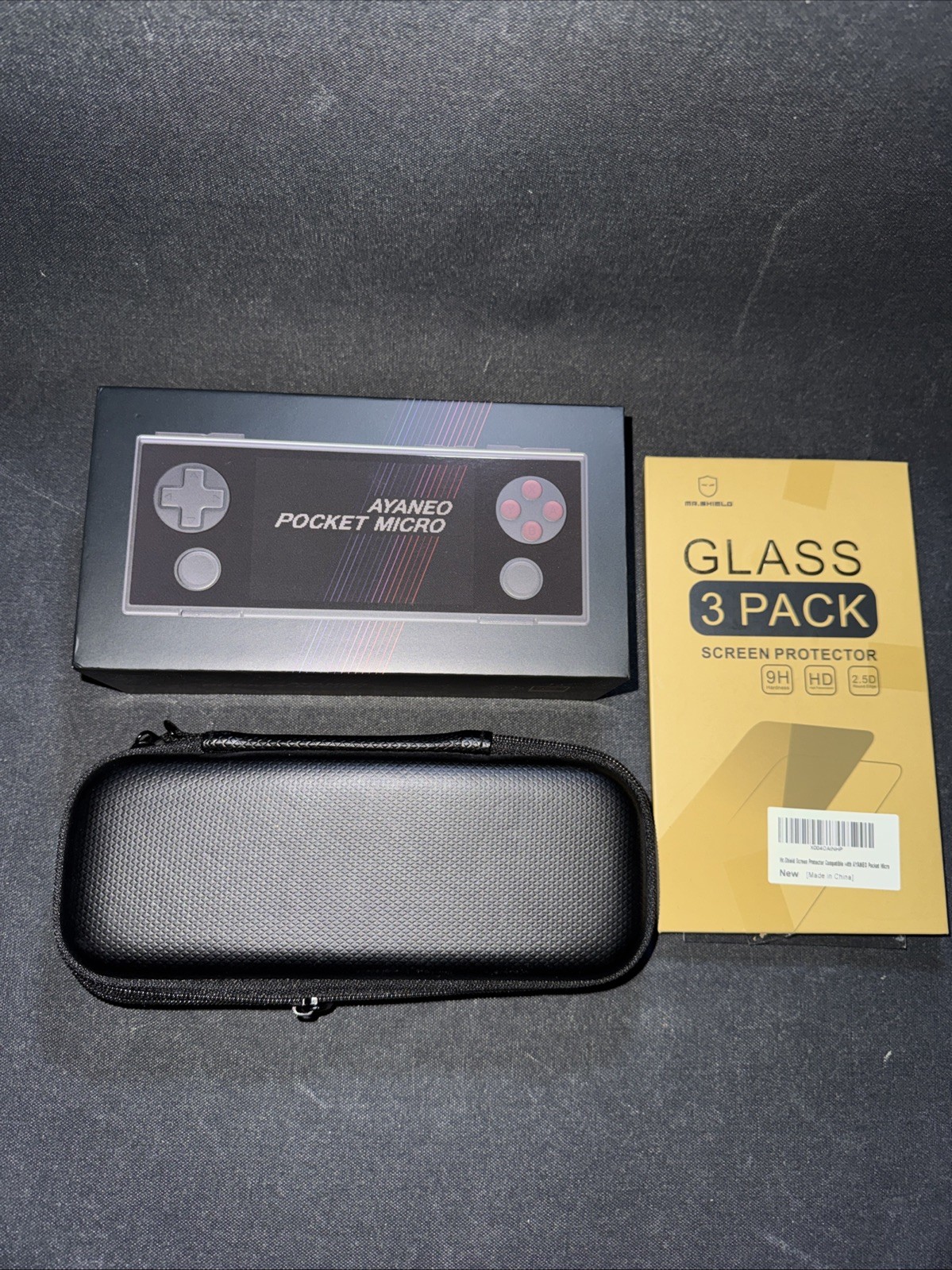 AYANEO Pocket Micro Black Handheld System Adult Owned Bundle