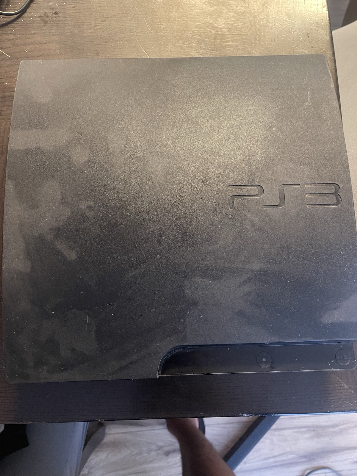 Sony PlayStation 3 Black Console Tested Working Console And Cables Only