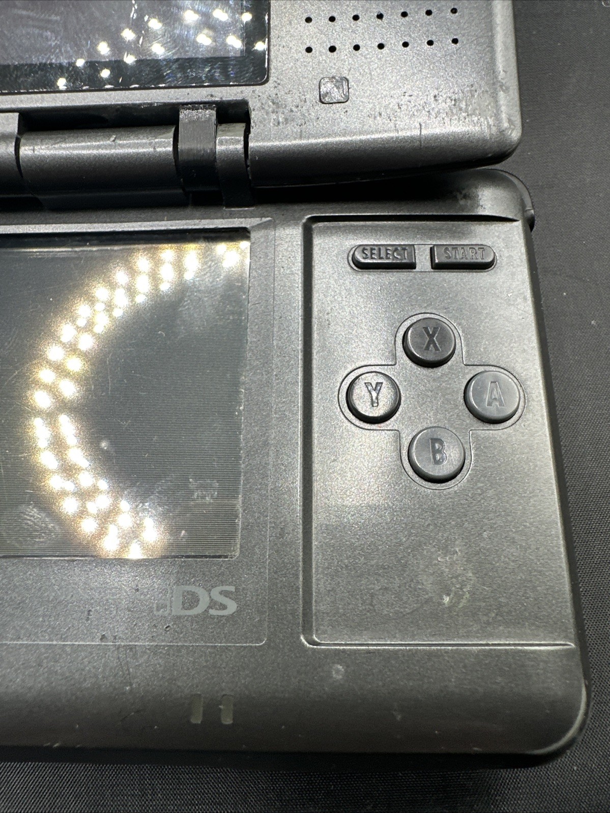 Black Nintendo DS Original NTR-001 Console Rough Tested and working