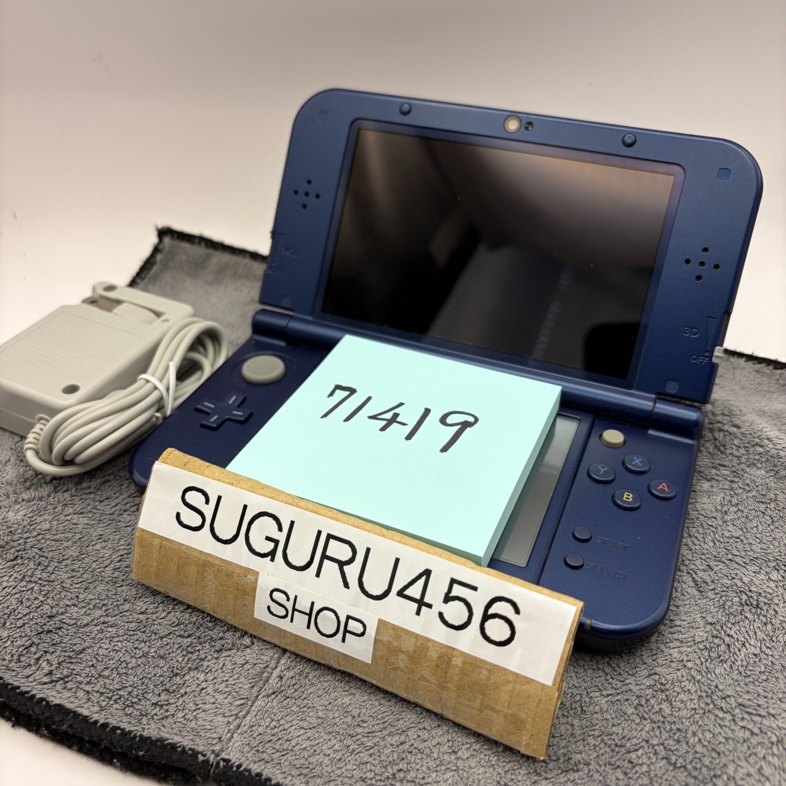 【Excellent5】Nintendo NEW 3DS LL XL Blue Handheld Used Game Console From Japan
