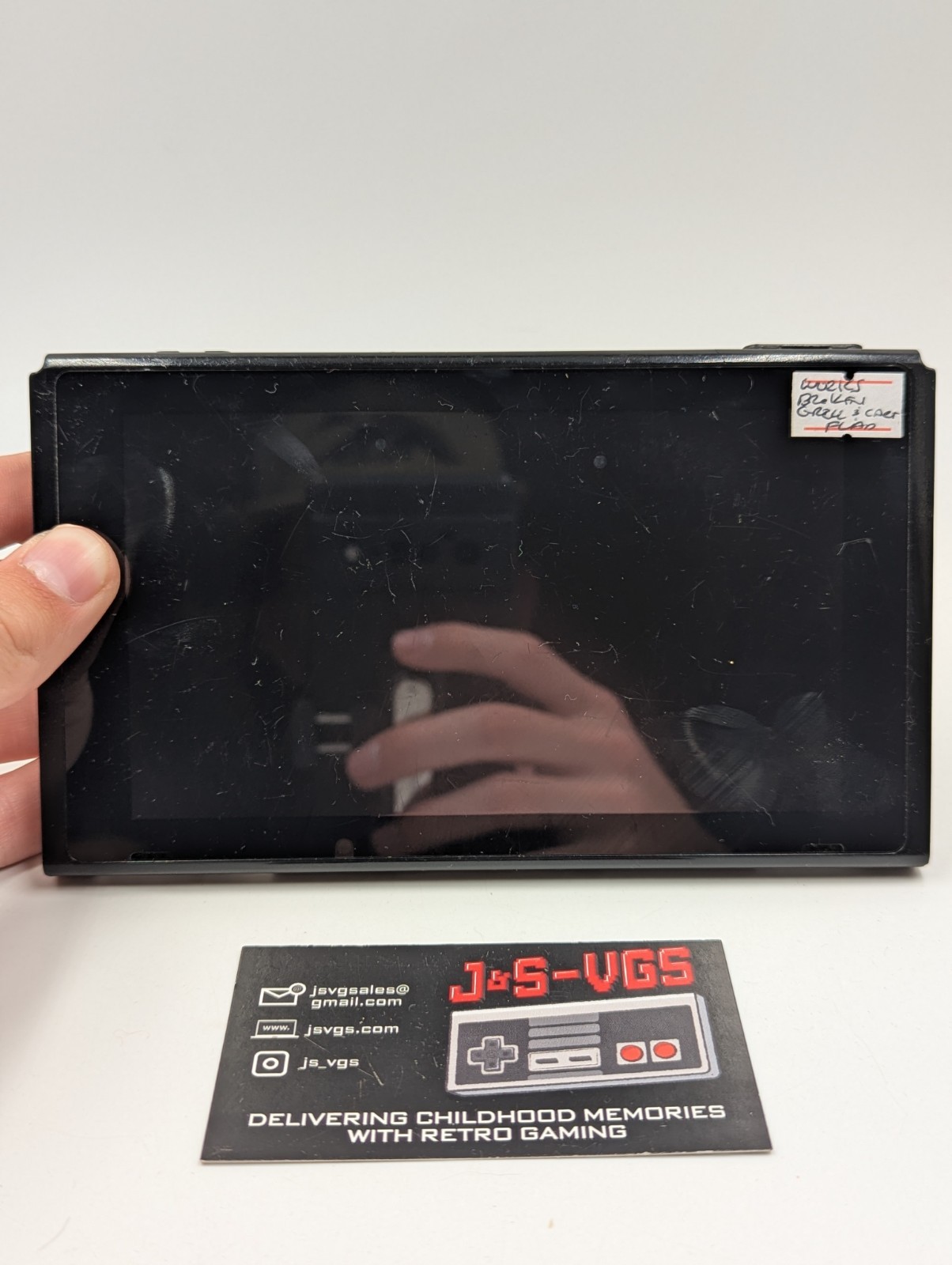 Nintendo Switch Tablet Console Replacement Works Broken Grill