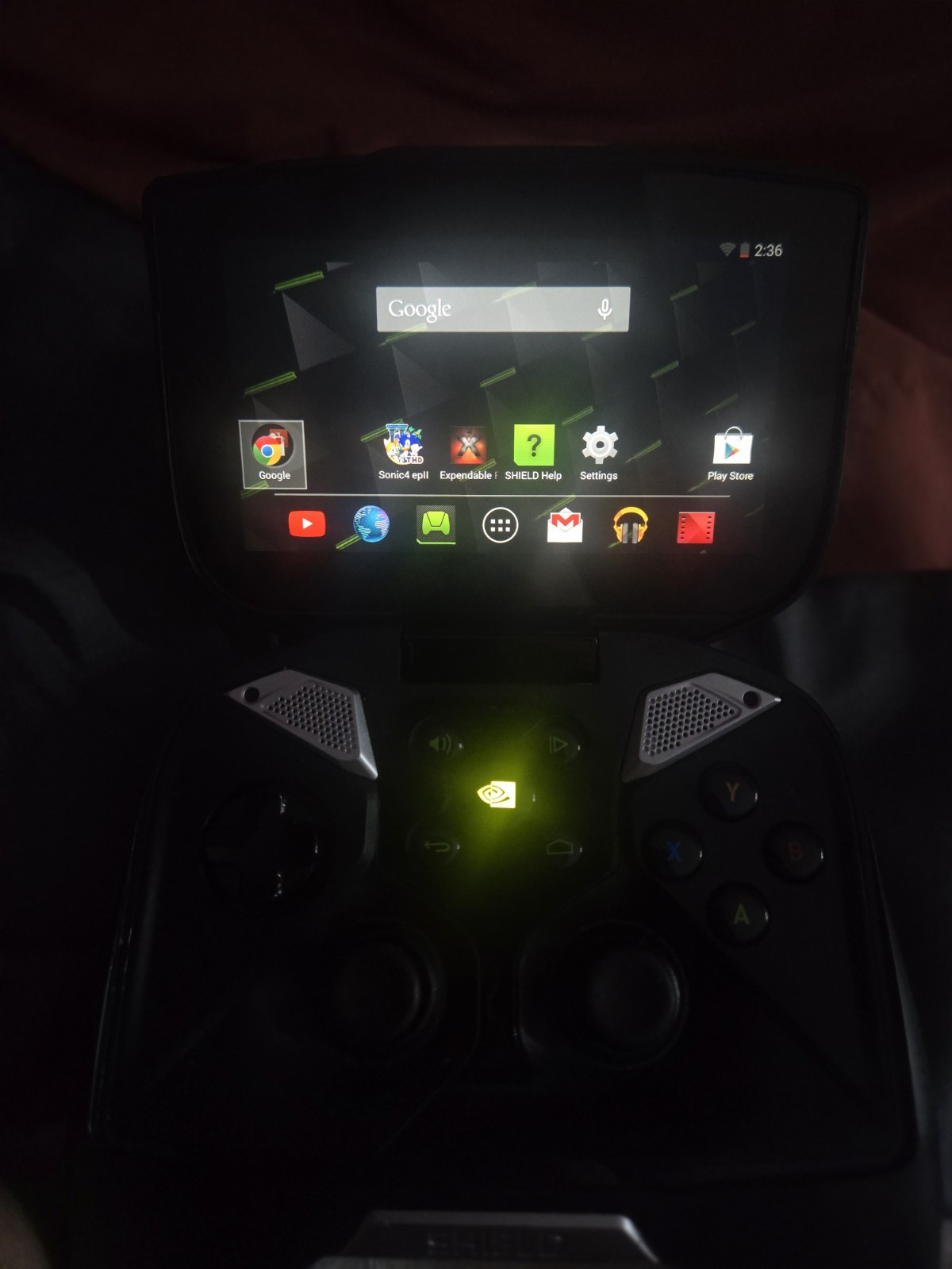 NVIDIA SHIELD Portable Android Handheld Console 16GB 720p Wi-Fi Black