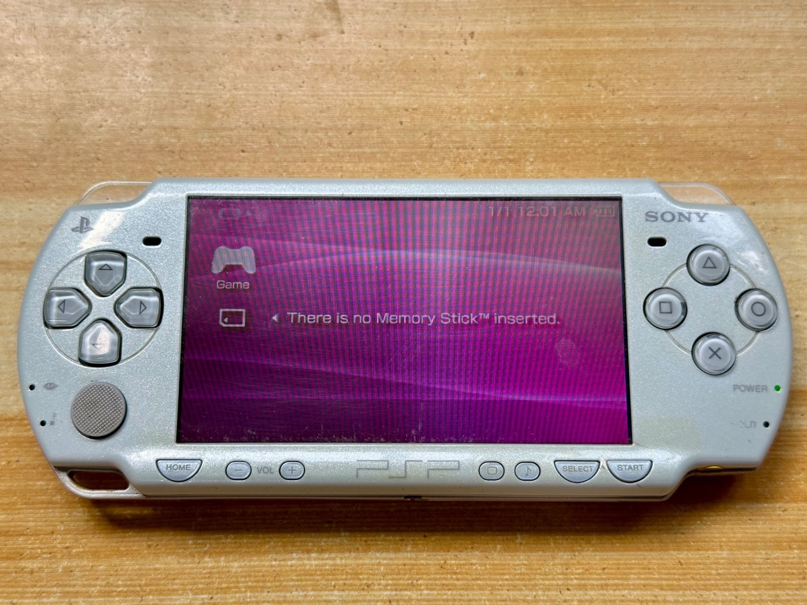 Sony PlayStation Portable PSP 2006 Pearl Ocean Ice Blue Handheld System Console