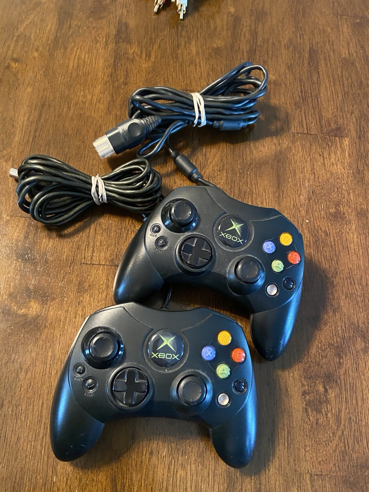 Original Xbox Console Bundle W/ OEM Controllers + 5 Games – TESTED WORKING -READ