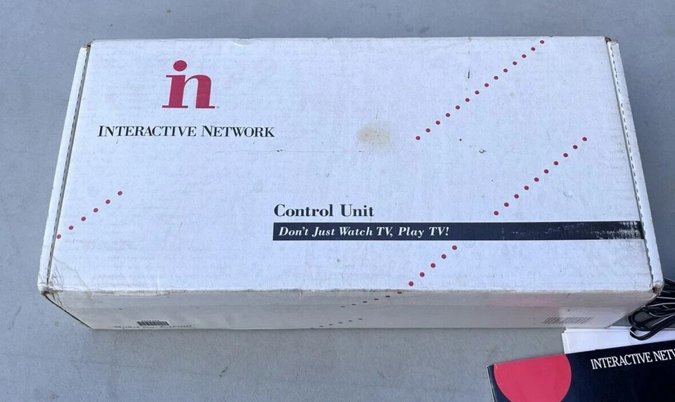 Vintage Interactive Network C-0300 Control Unit Sega Video Game Accessory w/ Box