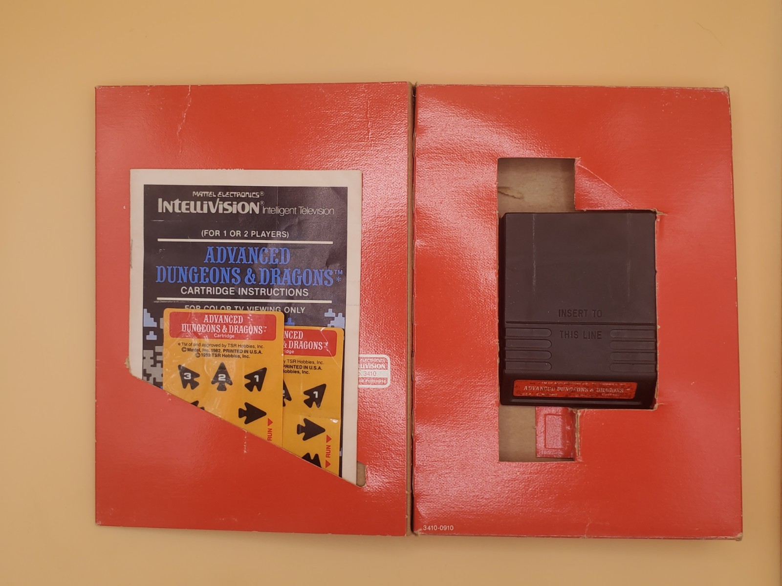 intellivision II console and 19 games – used – untested – no AC adapter