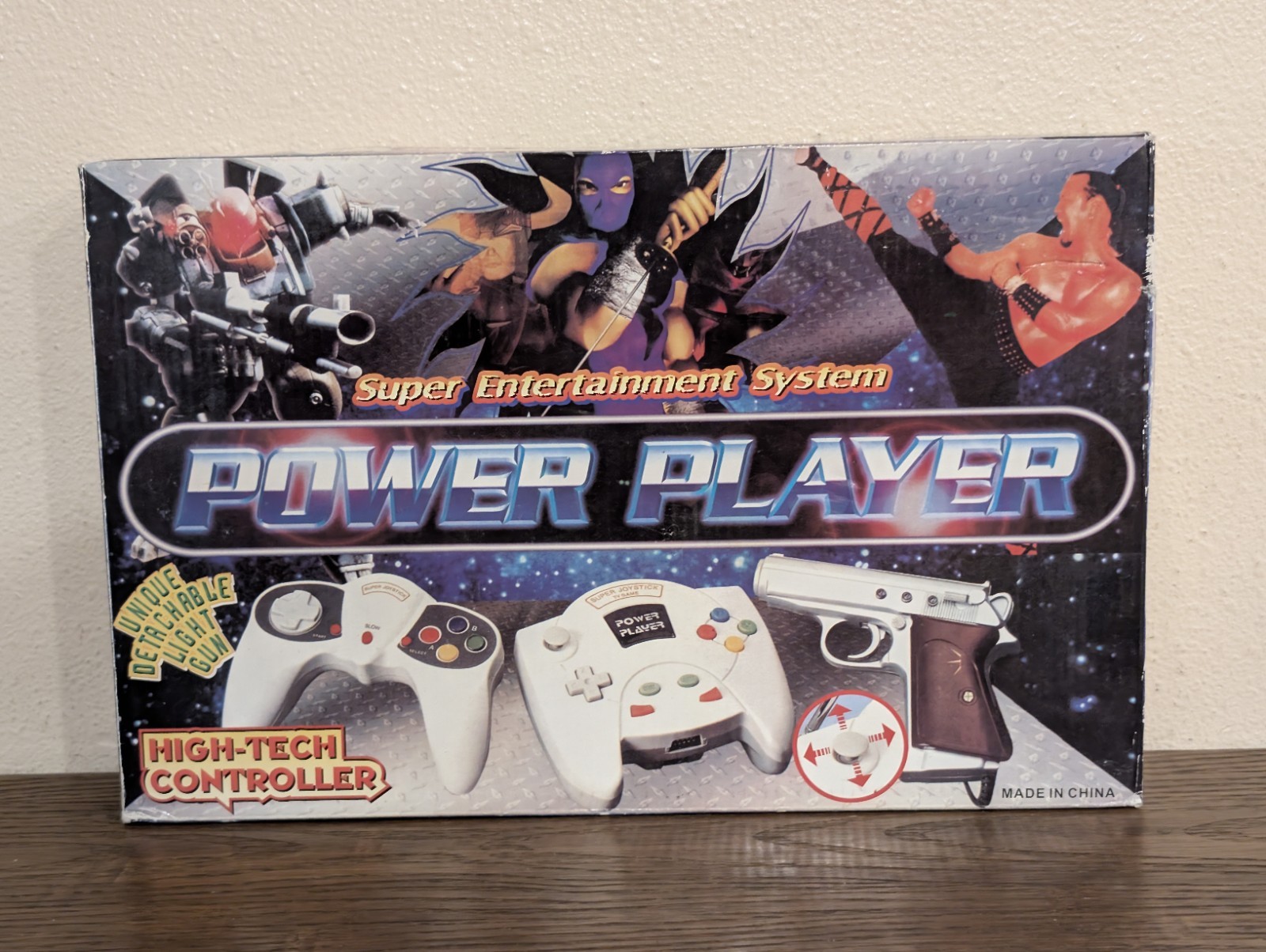 Power Games Super Entertainment System Beige NEW SEALED