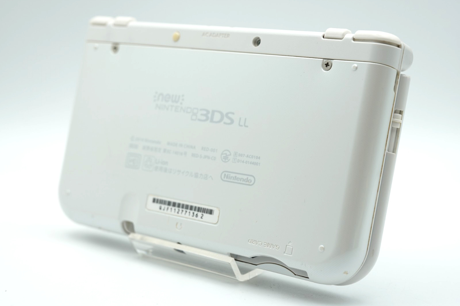 [Dual IPS] NEW Nintendo 3DS LL XL Pearl White Region free Console #001
