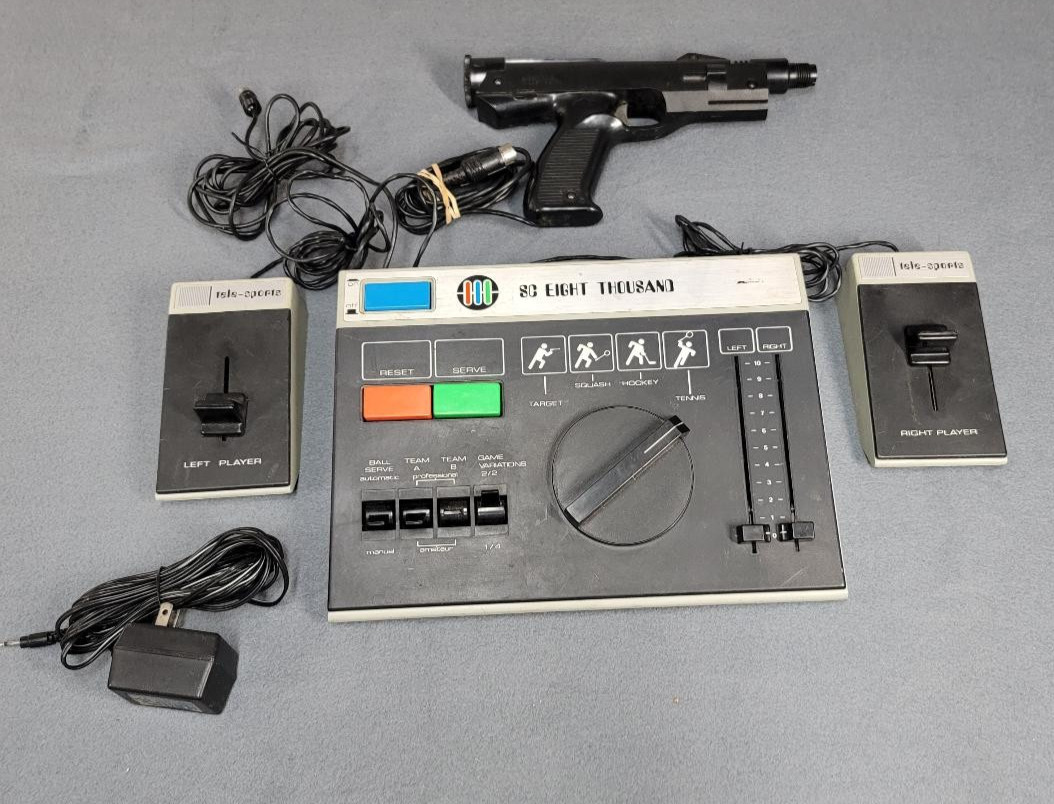 Radotin Electronic SC Eight Thousand 8000 TV Games Console Kmart Branded