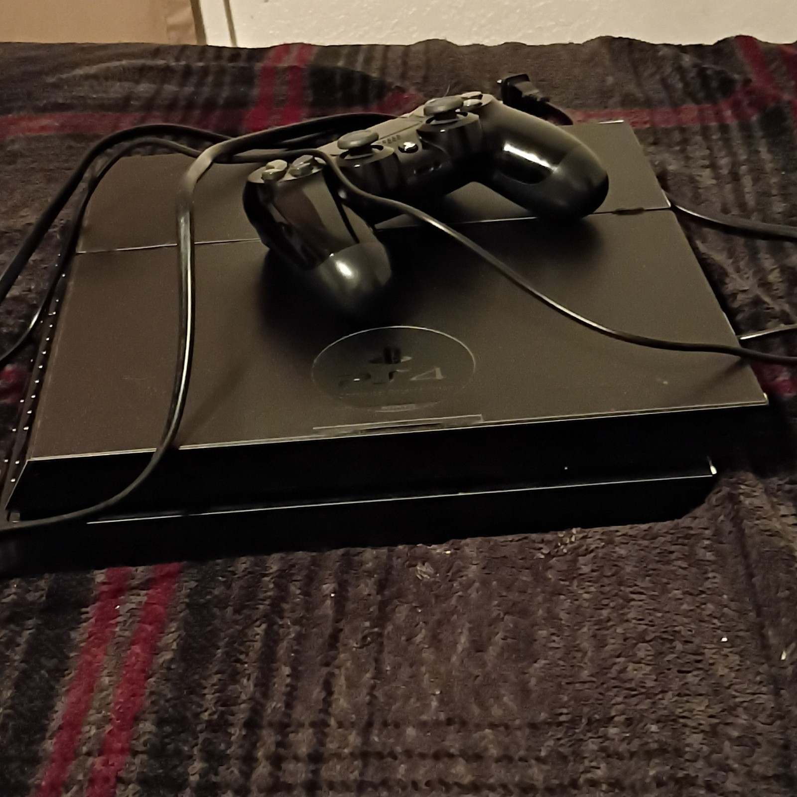 Sony PlayStation 4 Black Console with Controller, Blu-Ray Compatible, HDMI