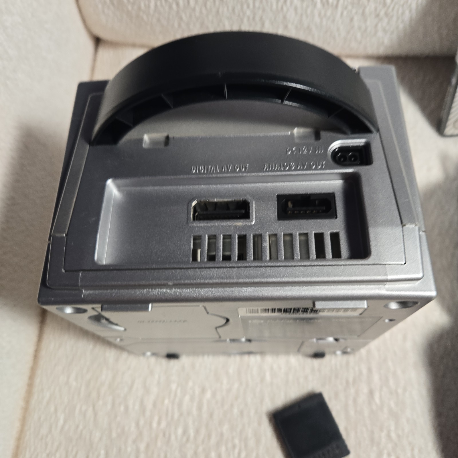Nintendo GameCube Platinum Console – Silver Tested working – Read discription