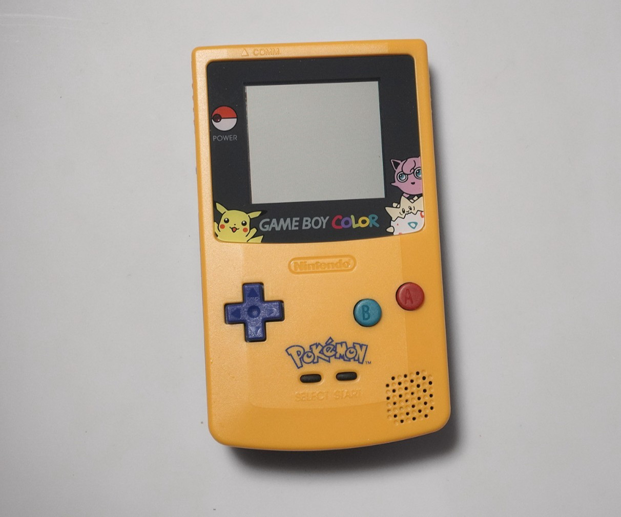 Gameboy Color Pikachu Pokémon Center Re-shell console US Seller