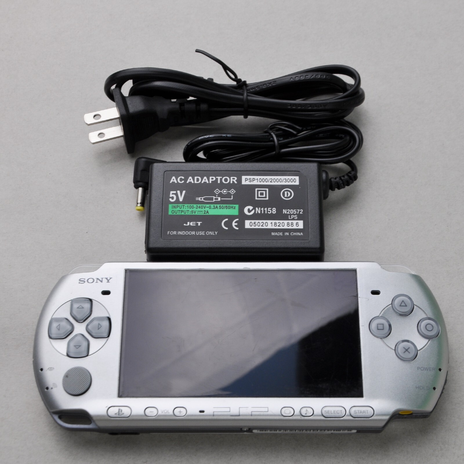 Sony PSP 3000 Console in Excellent Condition with Charger, Battery & Memory Card