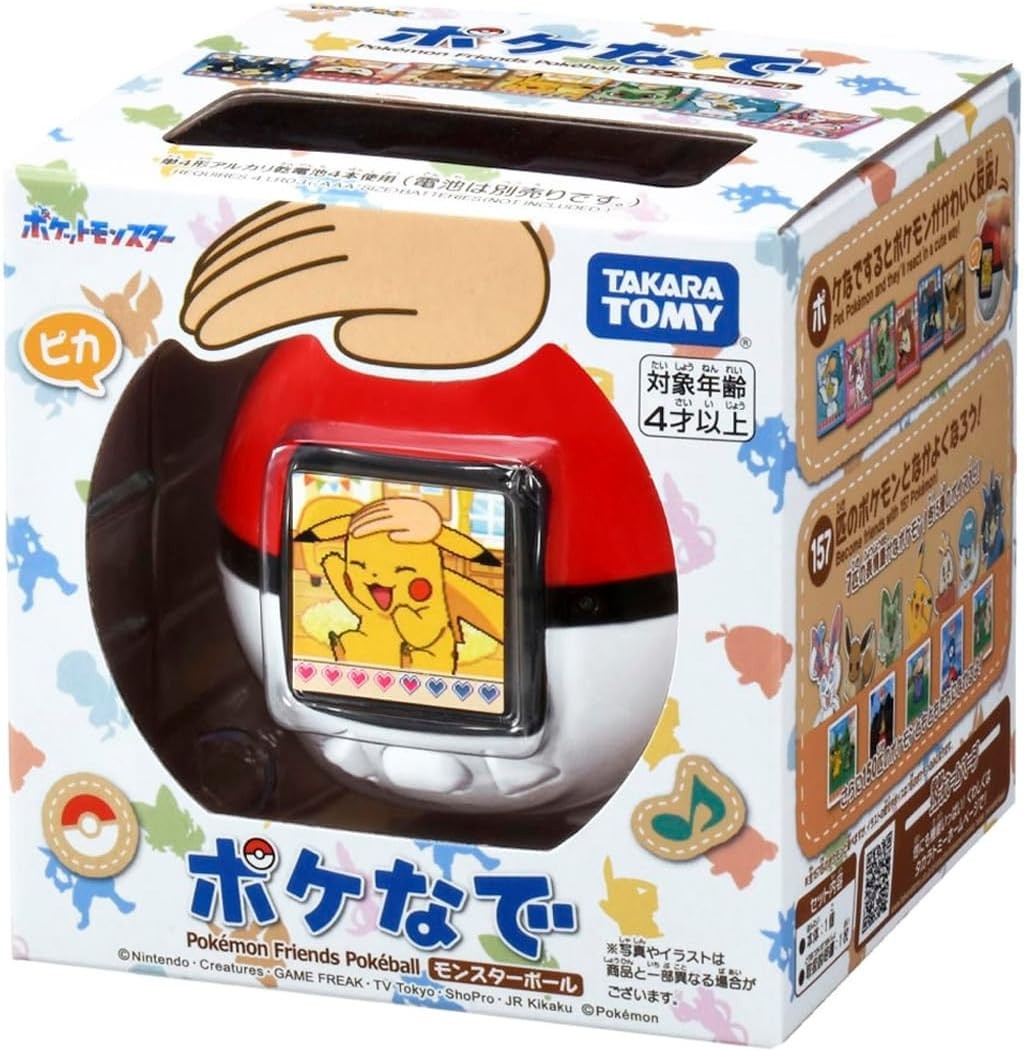 Takara Tomy TAKARATOMY Pokemon Poke-Nade Monster Ball English available