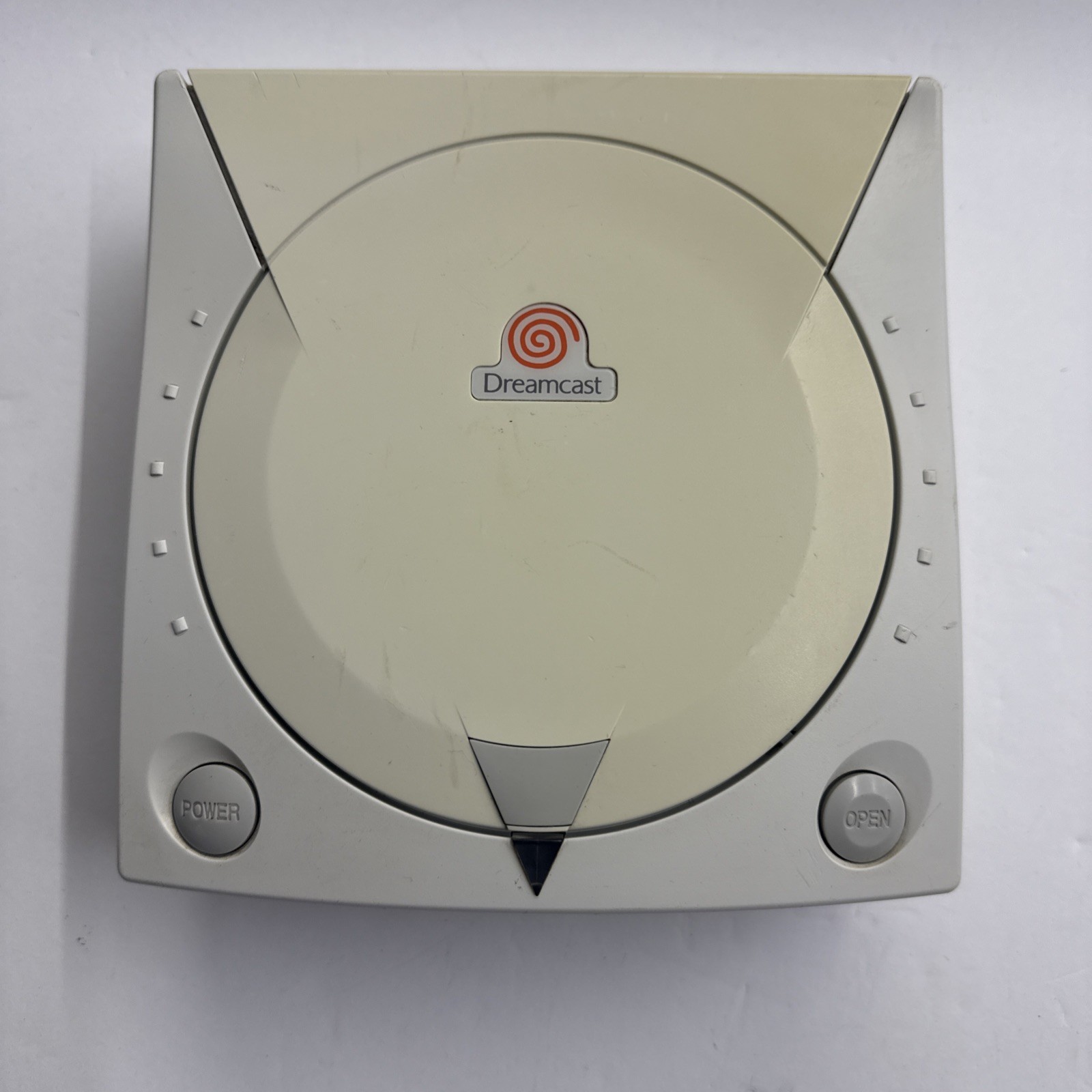 Dreamcast – SEGA Dreamcast Home Console – White Tested Working #2943 Yellowed