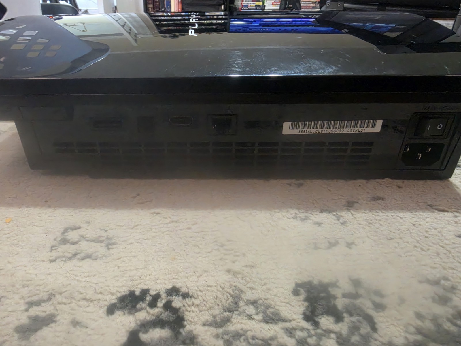 PS3 Console Sony PlayStation 3 Fat CECHL01 74GB Tested Working