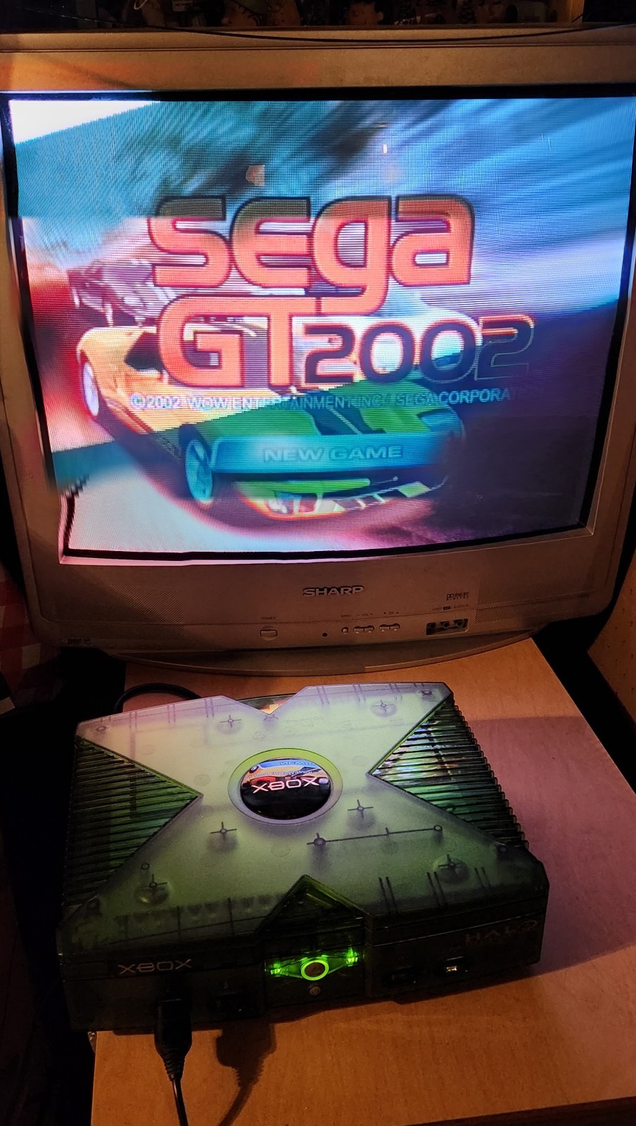 🎮 Microsoft Original Xbox Halo Limited Edition Console – Tested w/ Box & Contr.