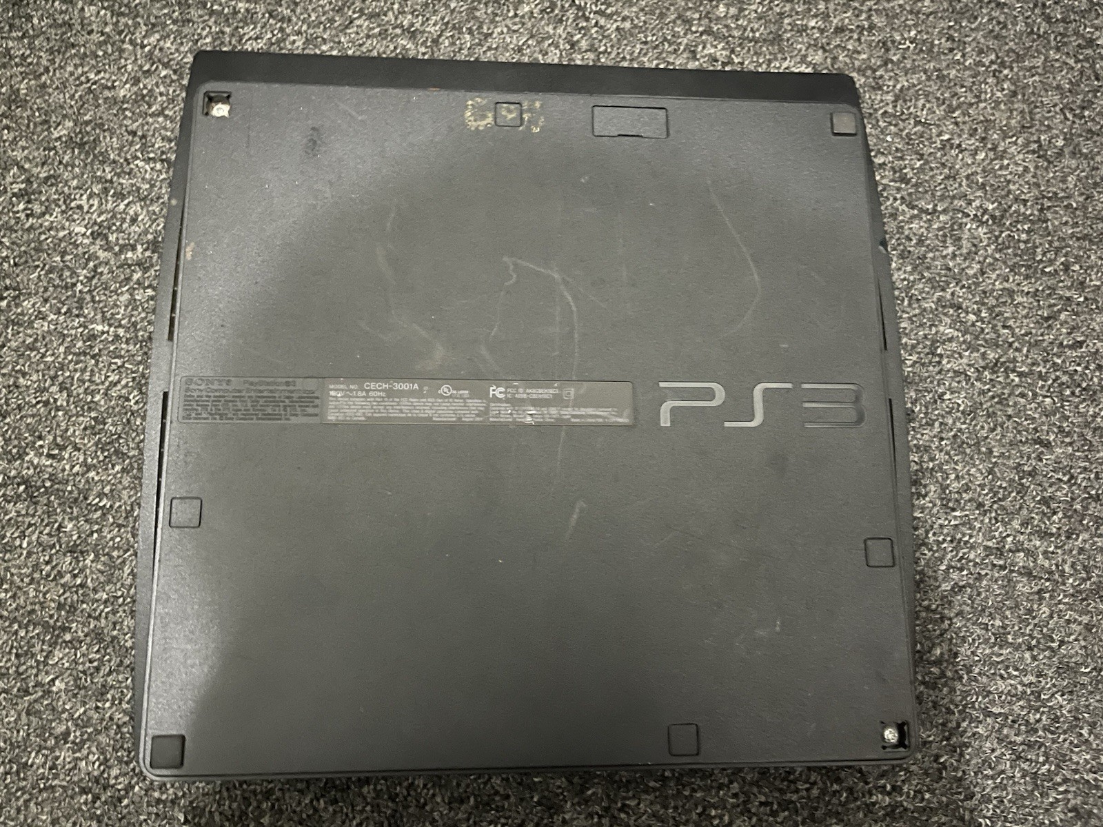 Sony PlayStation 3 PS3 Slim 160GB CECH3001A – Console Only – Tested & Working