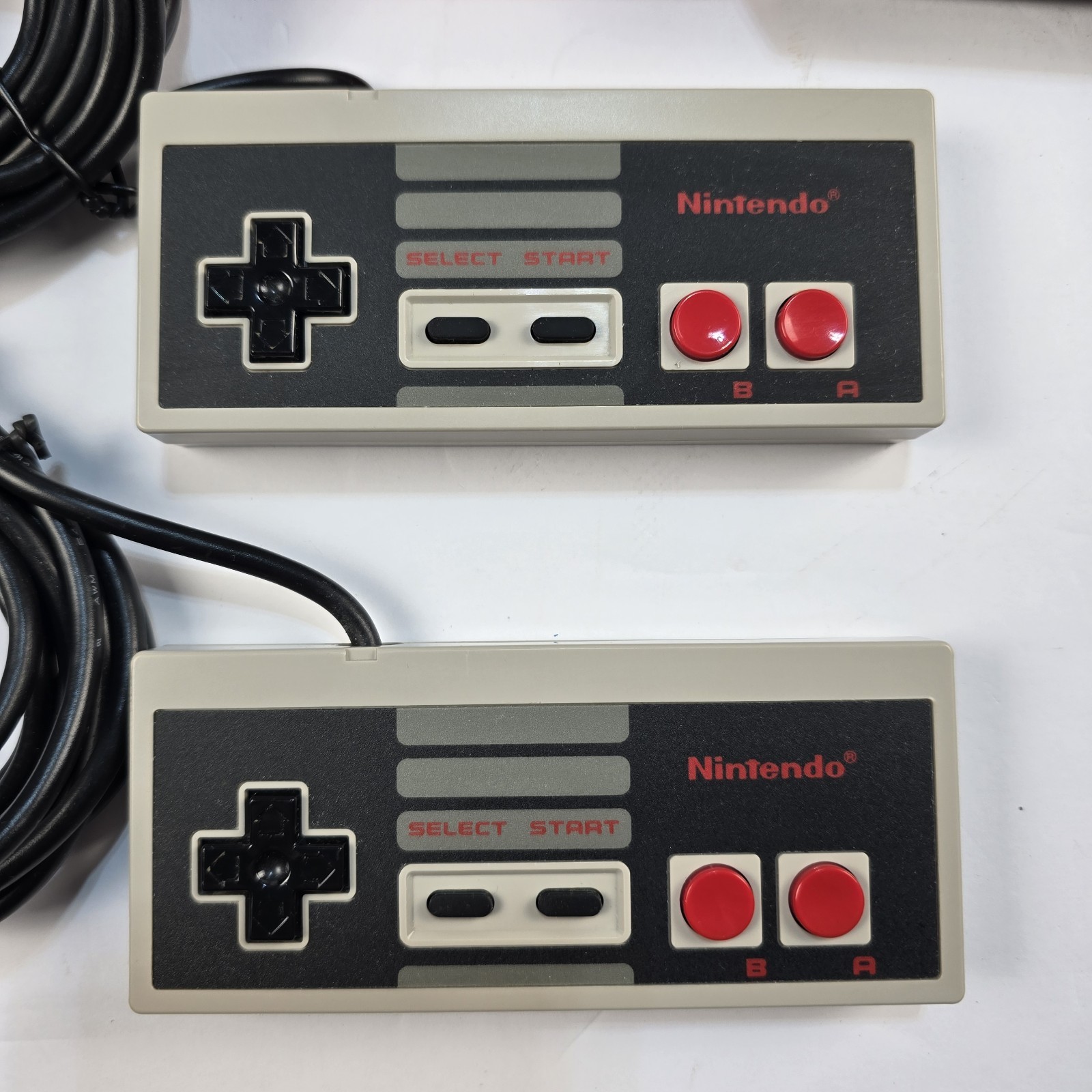 Nintendo NES 001 Console Bundle 1989 Mario Duck Hunt Track Meet Zapper Serial Us