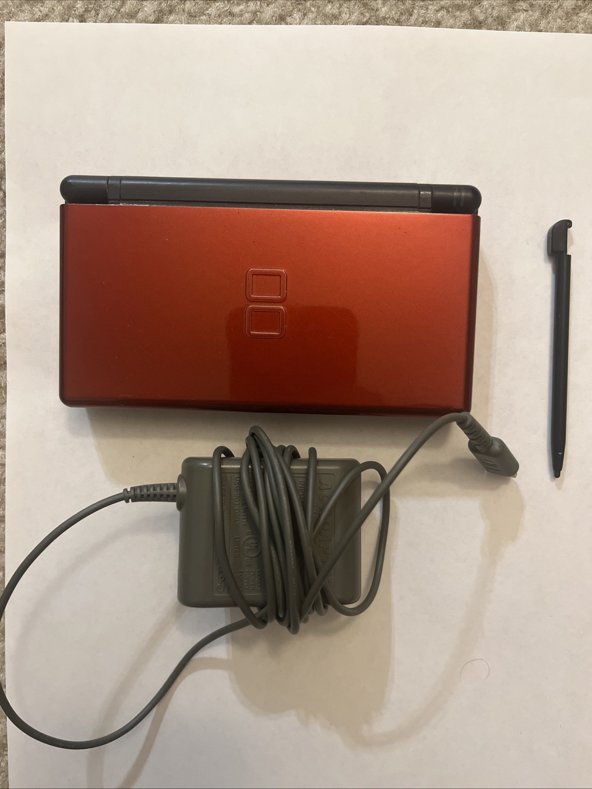 Nintendo DS Lite Crimson Handheld System – Red/Black