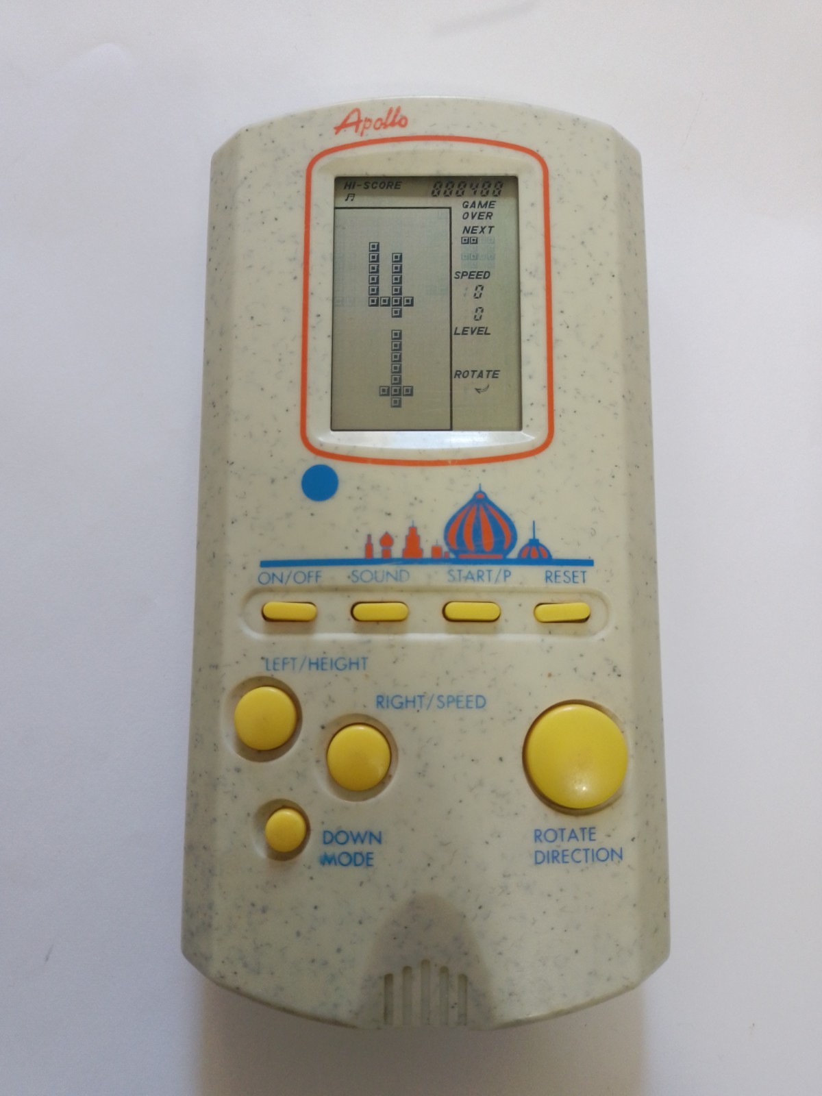TESTED Apollo Brick Game Vintage 90’s Handheld Gaming Console retro white rare