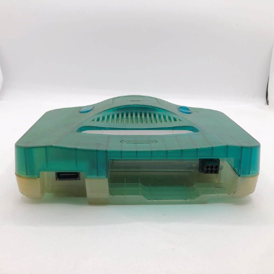 Nintendo 64 Console Controller Clear Blue N64 Made in Japan Tested