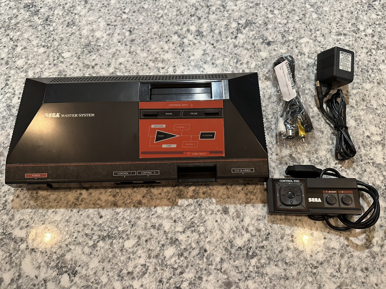 Japanese Sega Master System Console Mark III MK-2000 FM Sound NTSC-J US Seller