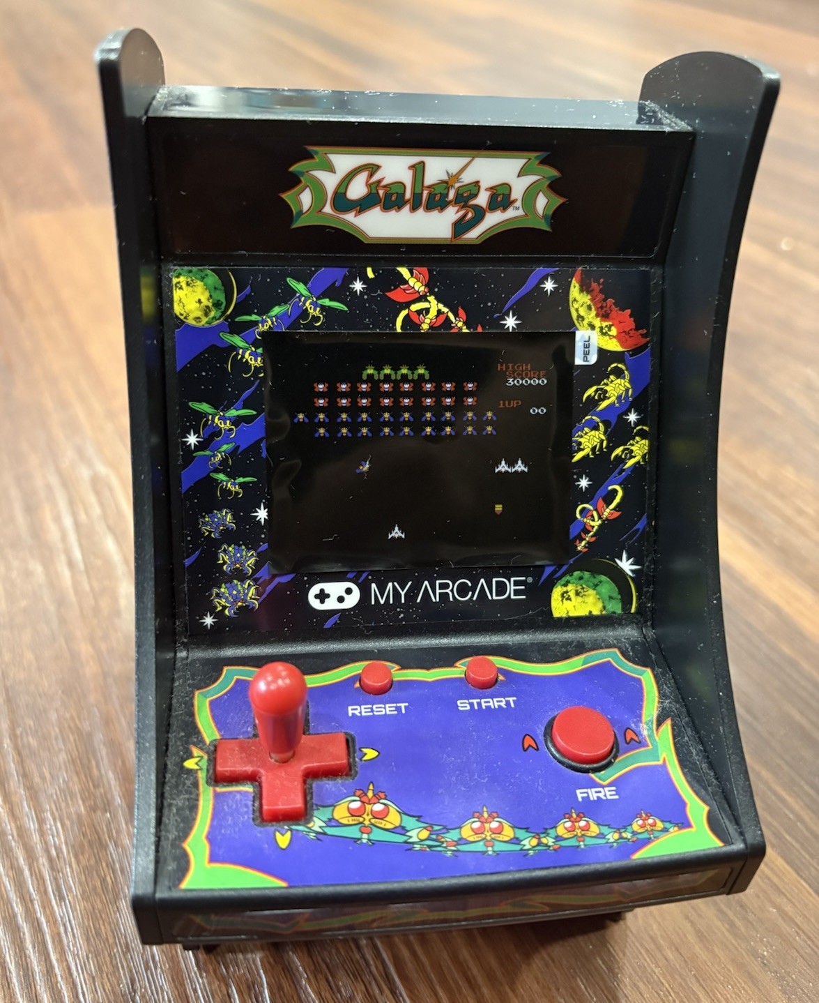 My Arcade DGUNL-3222 Galaga Micro Player Retro Arcade Machine – 6.75 In Cabinet