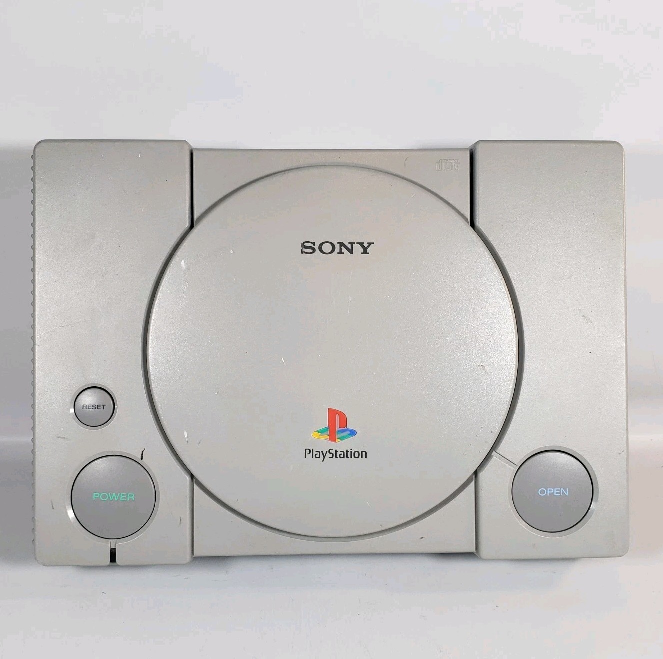 Sony PlayStation 1 Video Game Console – Gray, No AV or Power Cord Tested Working
