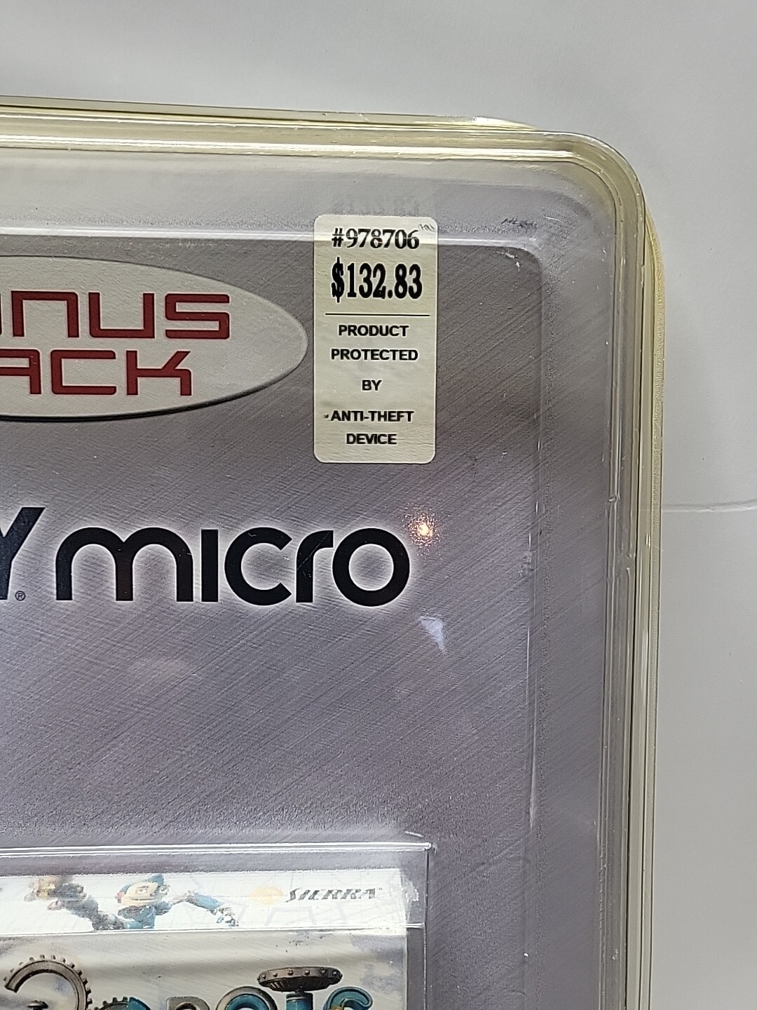 RARE New Sealed Gameboy Micro Bonus Pack w Robots Advance Game Pelican Accessory