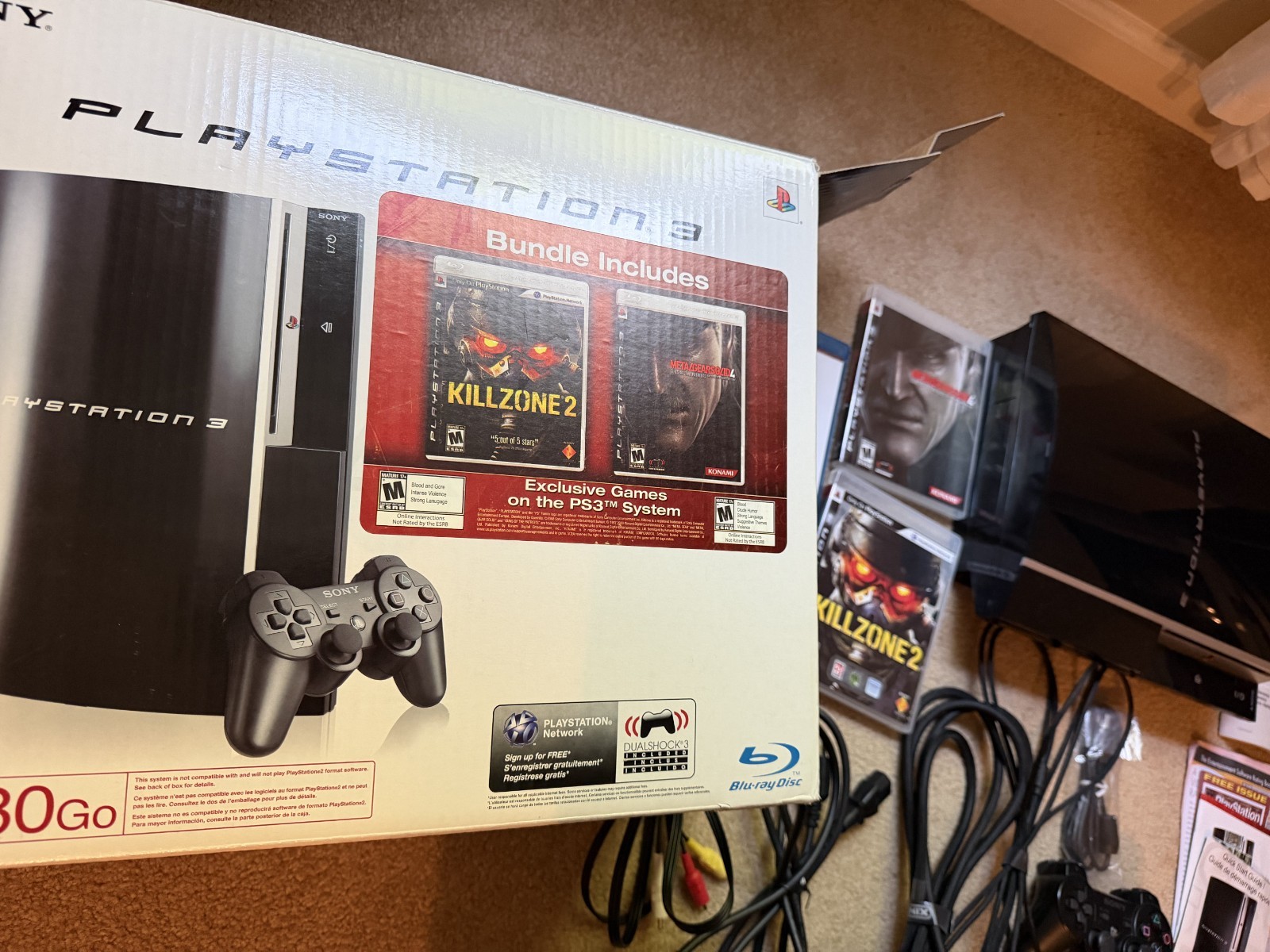 PlayStation 3 Metal Gear Solid 4 Killzone 2 bundle