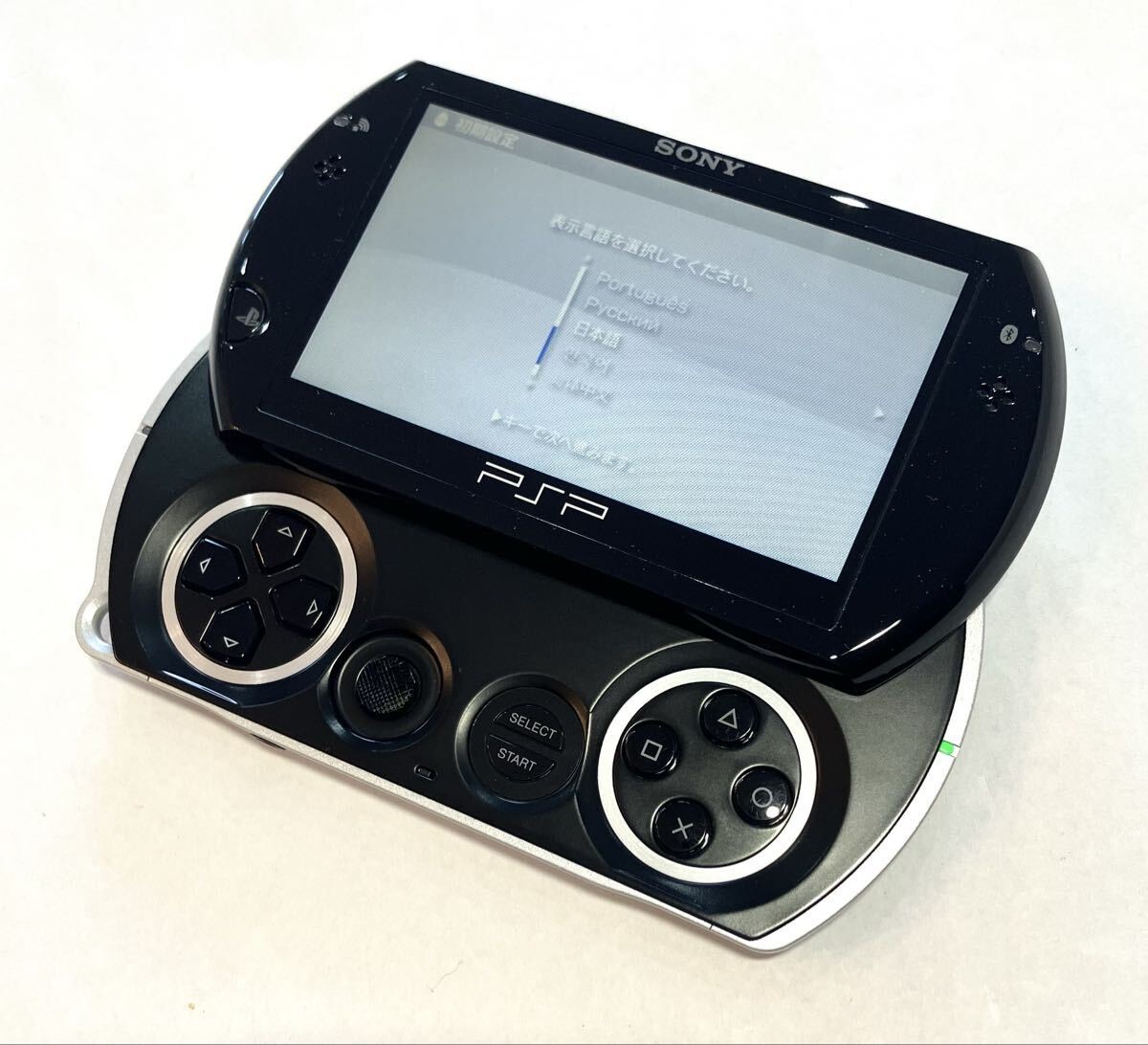 Sony PSP Go PlayStation Portable Piano Black PSP-N1000 Console Working Tested JP