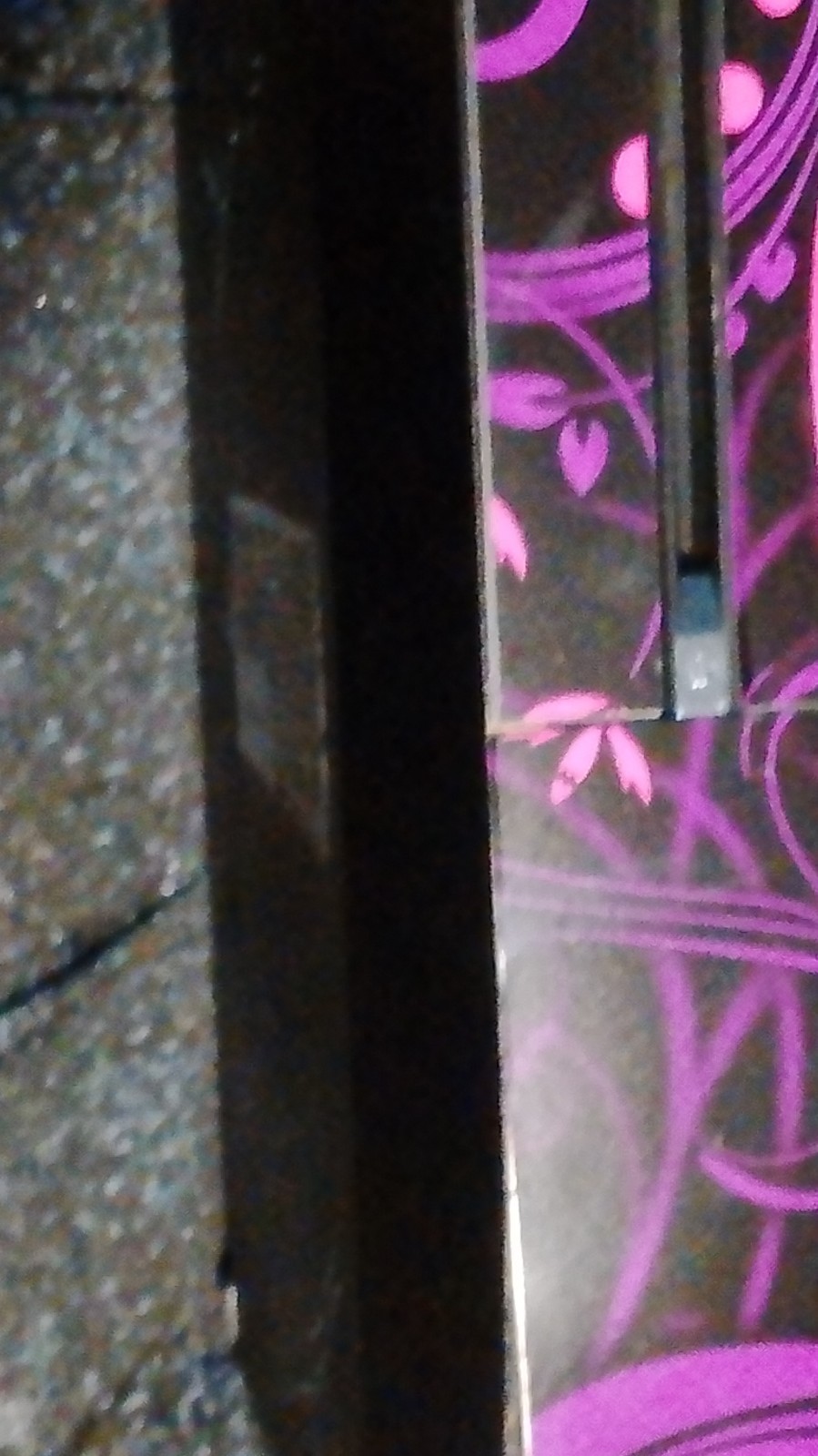 xbox one Console Custom Black Pink Purple Floral Design Home Console