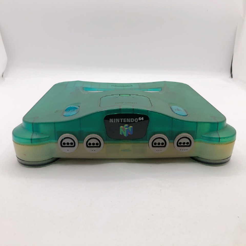 Nintendo 64 Console Controller Clear Blue N64 Made in Japan Tested