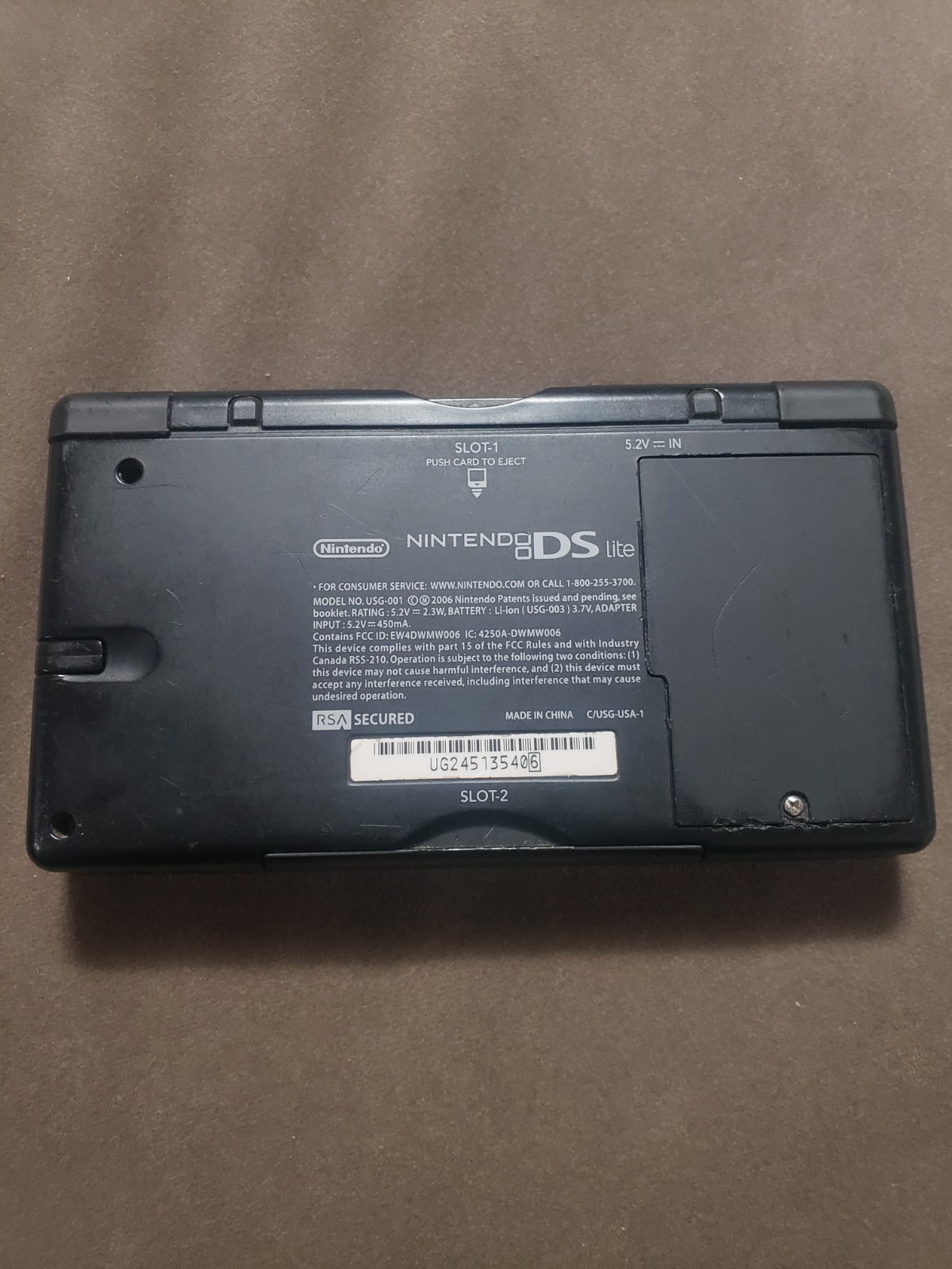 Nintendo DS Lite Handheld System – Cobalt/Black