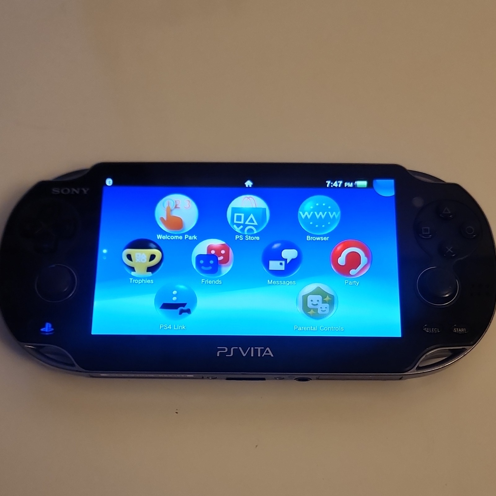 Sony PS Vita OLED 1000 System Black Wi-Fi w/ 16GB Memory Card