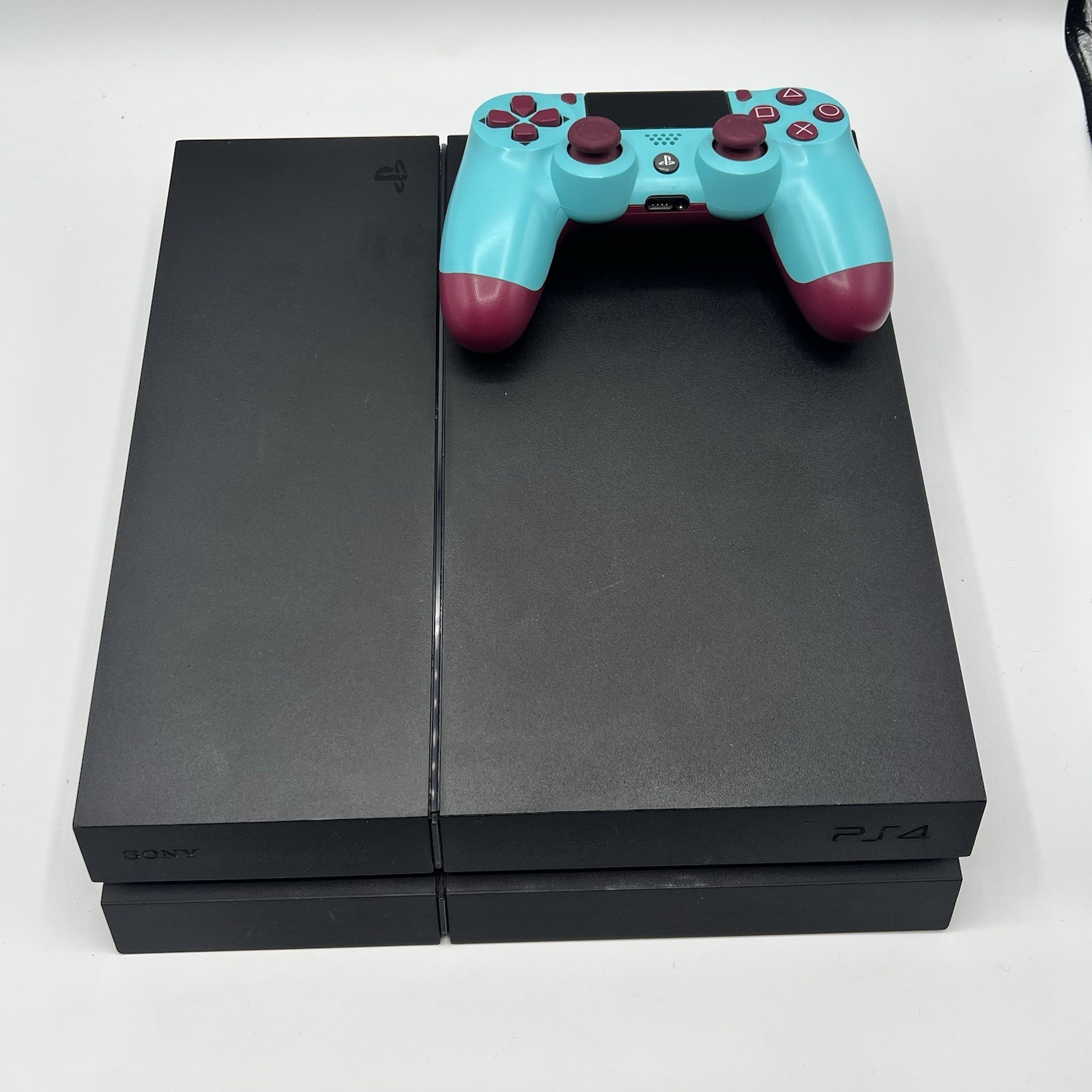 Sony PlayStation 4 Console & Game Controller CUH100C1 No Cords Tested And Works
