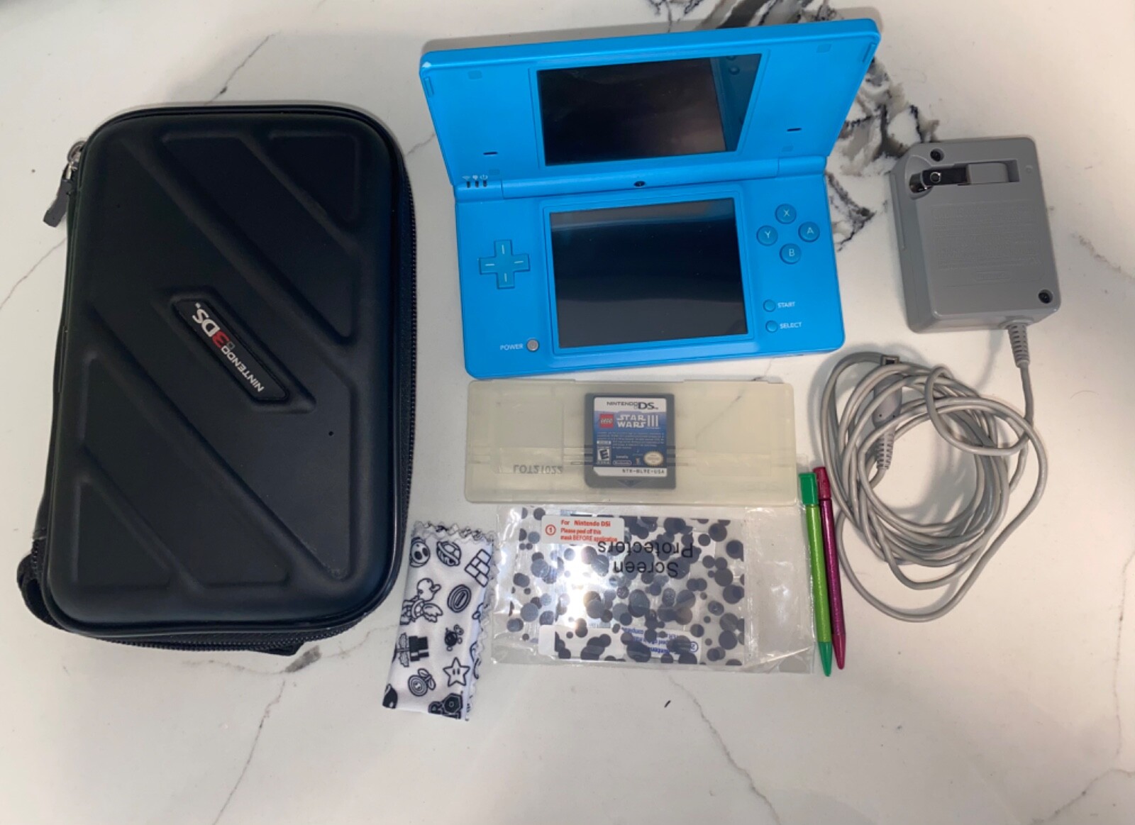 Nintendo DSi Light Blue Handheld Console Game System