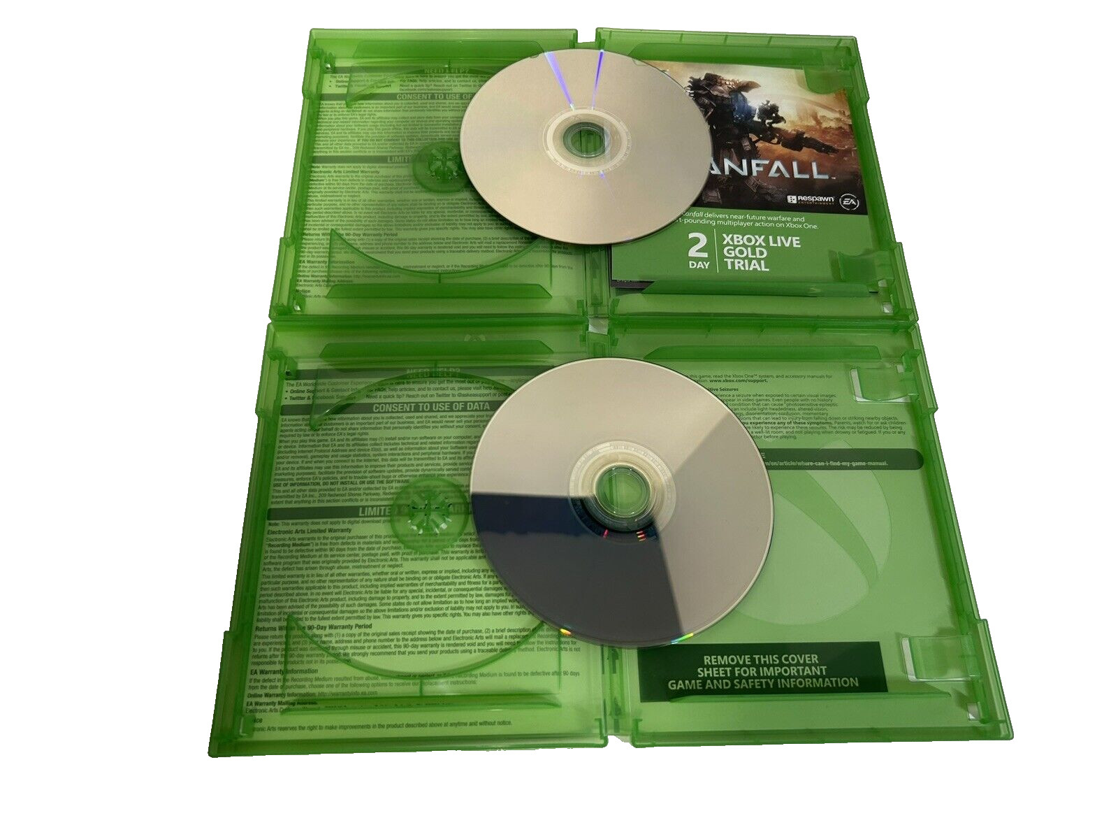 Microsoft XBOX ONE – Titanfall 2014 and Titanfall 2 2016 – Preowned – No manuals