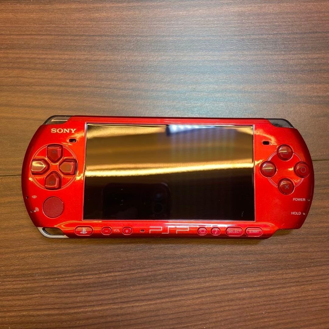 PSP 3000 Console, Radiant Red 5622 From Japan