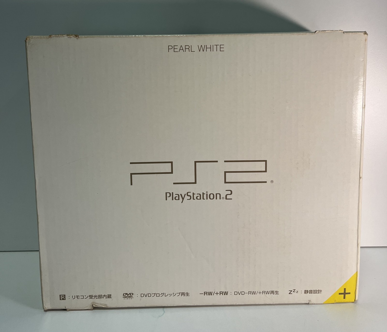 PLAYSTATION 2 LIMITED EDITION PEARL WHITE SCPH 50000 PW JAPAN 2004 CONSOLE