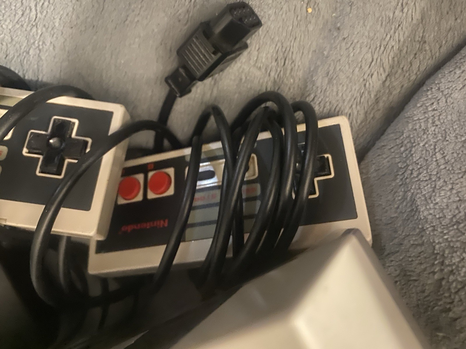 Nintendo NES Console Bundle OEM 2 Controllers Super Mario Bros Duck Hunt Tested