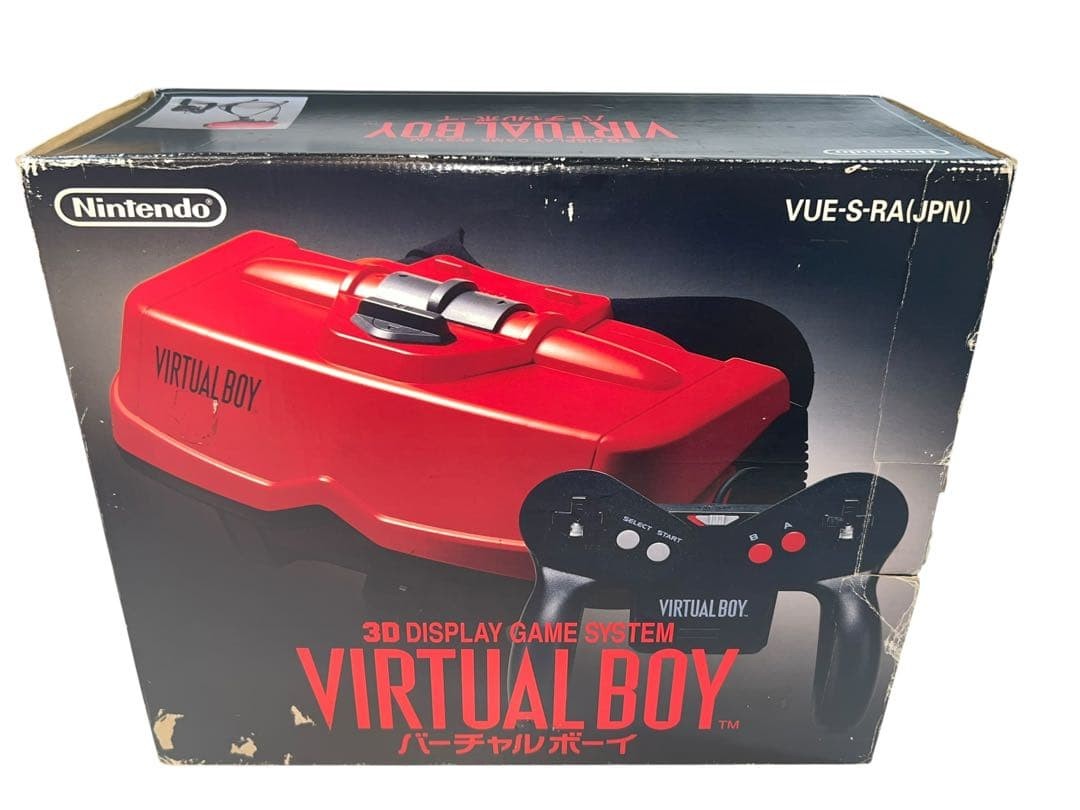 【Excellent】Nintendo Virtual Boy Console System Japanese video game Used JPN