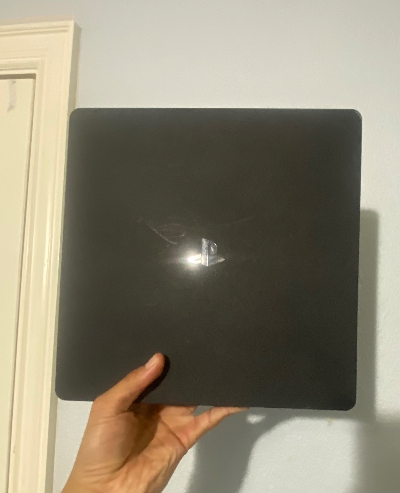ps4 console only,color black and comes with cables to it
